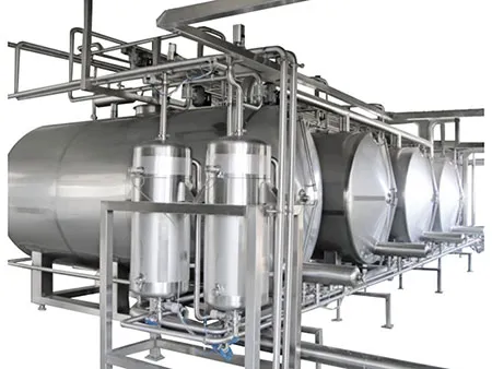 Four Tank Split Full Automatic CIP Cleaning System